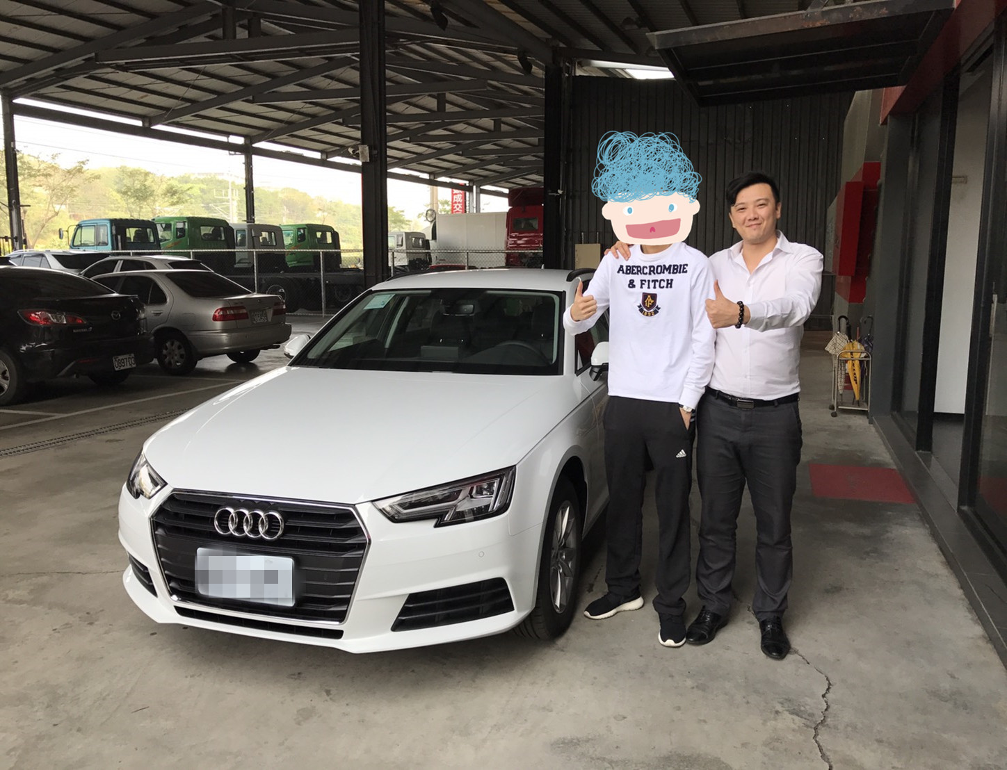 賀 2016 AUDI A4 成交！！