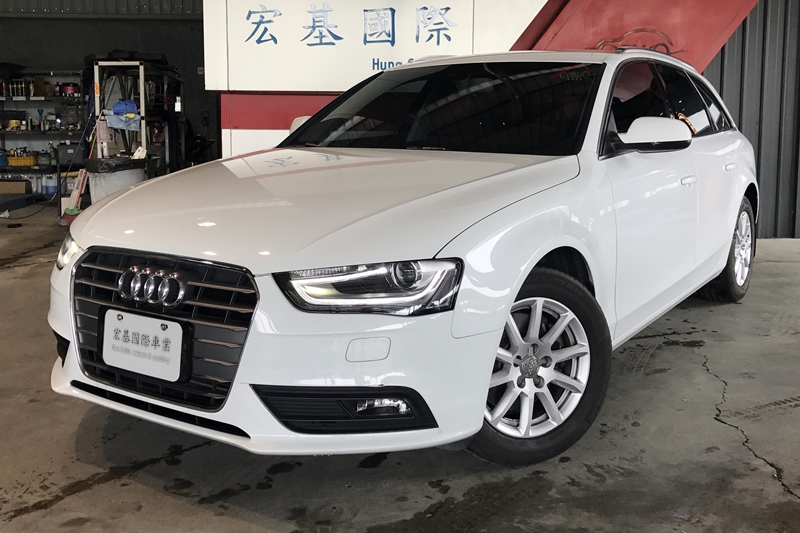 奧迪 2014 A4 Avant 2.0 TDI 僅跑3萬 稀少美車「明碼標價、質量保證」